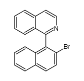 1-(2-bromonaphthalen-1-yl)isoquinoline结构式