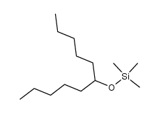 trimethyl(undecan-6-yloxy)silane结构式