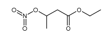 ethyl 3-nitro-oxy-butanoate结构式