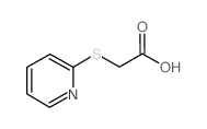 (吡啶-2-基磺酰基)乙酸结构式