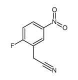 2-氟-5-硝基苯乙腈结构式