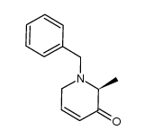 (2S)-1-benzyl-2-methyl-1,6-dihydropyridin-3(2H)-one结构式