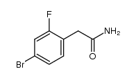 2-(4-bromo-2-fluorophenyl)acetamide结构式