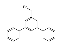 1-(bromomethyl)-3,5-diphenylbenzene结构式
