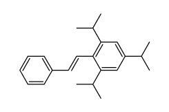 (E)-1,3,5-triisopropyl-2-styrylbenzene结构式
