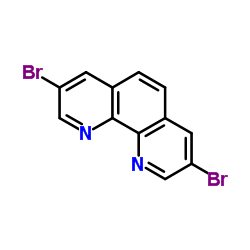 3,8-二溴菲啰啉结构式