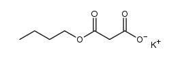 potassium 3-n-butoxy-3-oxopropanoate结构式