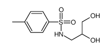 N-(2,3-dihydroxypropyl)-4-methylbenzenesulfonamide结构式