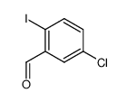 5-chloro-2-Iodo-benzaldehyde结构式