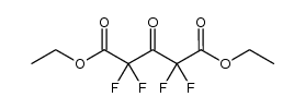 diethyl 2,2,4,4,-tetrafluoro-3-oxopentanedioate结构式