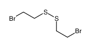 1,2-bis(2-bromoethyl)disulfane结构式