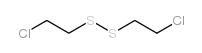 Disulfide,bis(2-chloroethyl)结构式