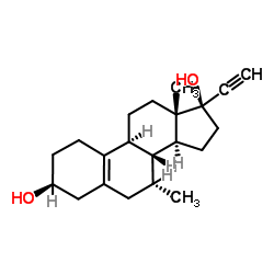 3&beta;-Hydroxy Tibolone结构式