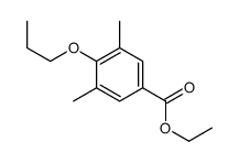 ethyl 3,5-dimethyl-4-propoxybenzoate结构式
