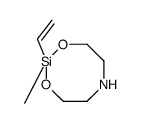 2-ethenyl-2-methyl-1,3,6,2-dioxazasilocane结构式
