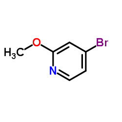 4-溴-2-甲氧基吡啶结构式