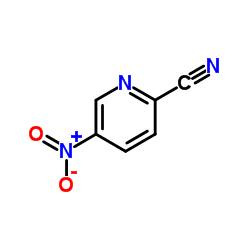 2-氰基-5-硝基吡啶结构式