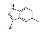 3-溴-5-甲基-1H-吲哚结构式