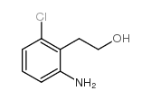 2-(2-氨基-6-氯苯基)-1-乙醇结构式