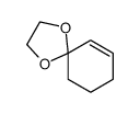 1,4-Dioxaspiro[4.5]decane-6-ene结构式