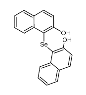 1,1'-selanediyl-di-[2]naphthol结构式