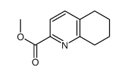 methyl 5,6,7,8-tetrahydroquinoline-2-carboxylate结构式