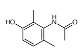 3-Acetamido-2,4-dimethylphenol结构式