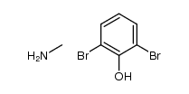 2,6-Dibrom-methylammonium-phenolat结构式