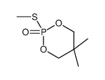 5,5-dimethyl-2-methylsulfanyl-1,3,2&lambda;5-dioxaphosphinane 2-oxide结构式