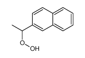 2-(1-hydroperoxyethyl)naphthalene结构式