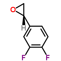 (2S)-2-(3,4-Difluorophenyl)oxirane结构式