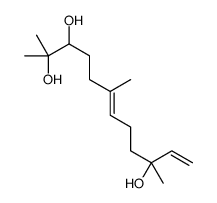 2,6,10-trimethyldodeca-6,11-diene-2,3,10-triol结构式