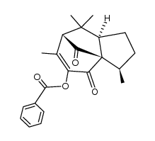 β-pipitzol benzoate结构式