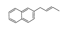 2-(2-butenyl)naphthalene结构式