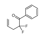 4-Penten-1-one, 2,2-difluoro-1-phenyl- (9CI)结构式