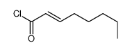 oct-2-enoyl chloride结构式