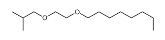 1-[2-(2-methylpropoxy)ethoxy]octane结构式