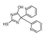 5,5-bis(2-pyridyl)-2-thiohydantoin结构式