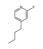 butyl-4 fluoro-2 pyridine结构式