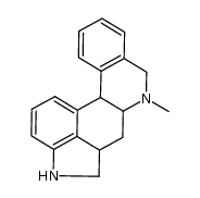 (5AR*,6AS*,12BS*)-4,5,5a,6,6a,7,8,12b-octahydro-7-methylindolo[4,3-ab]phenanthridine结构式