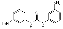 N,N'-bis(3-aminophenyl)urea结构式