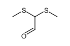 2,2-bis(methylsulfanyl)acetaldehyde结构式