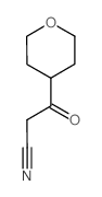 3-(氧杂-4-基)-3-氧丙烷腈结构式