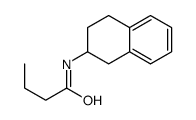 N-(1,2,3,4-tetrahydronaphthalen-2-yl)butanamide结构式