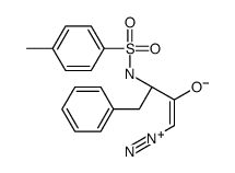 (Z,3S)-1-diazonio-3-[(4-methylphenyl)sulfonylamino]-4-phenylbut-1-en-2-olate结构式
