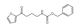 benzyl 4-(furan-2-yl)-4-oxobutylcarbamate结构式