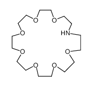 1,4,7,10,13,16,19-heptaoxa-22-azacyclotetracosane结构式