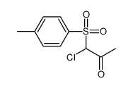 1-chloro-1-(4-methylphenyl)sulfonylpropan-2-one结构式