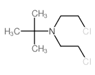 2-Propanamine,N,N-bis(2-chloroethyl)-2-methyl-结构式