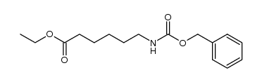 ethyl N-benzyloxycarbonyl-6-aminohexanoate结构式